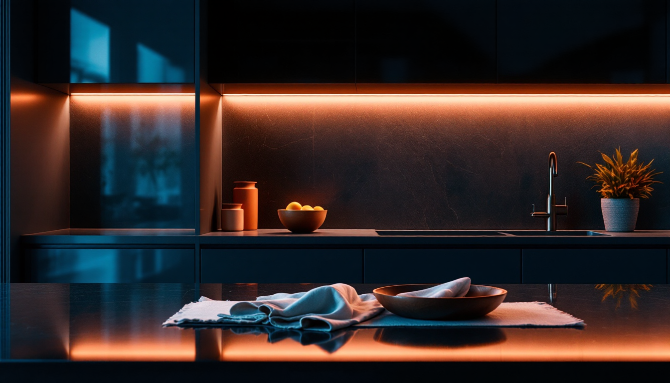 Clean, bright home interior; a finished job.